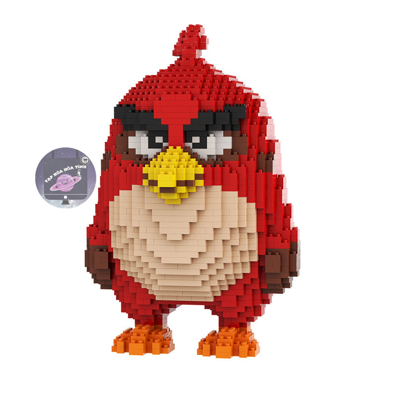 Lego Angry bird toàn đỏ